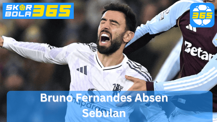 Bruno Fernandes mengalami cedera dan terlihat kesakitan saat membela Manchester United, dipastikan absen selama satu bulan