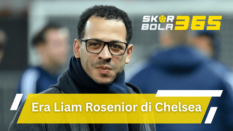 Liam Rosenior mengenakan kacamata dan syal saat dikaitkan dengan era baru Chelsea