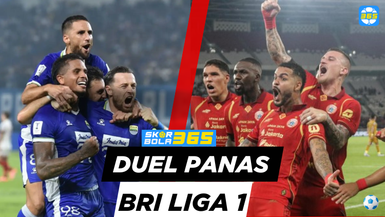 Ilustrasi layar smartphone menampilkan LIVESCORE dan skor bola pertandingan Persib Bandung vs Persija Jakarta di platform SKOR BOLA 365.