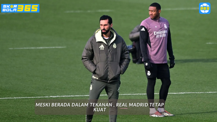 Pelatih sementara Real Madrid Álvaro Arbeloa memimpin latihan tim di Ciudad Real Madrid, Februari 2026, menjelang laga penting La Liga.