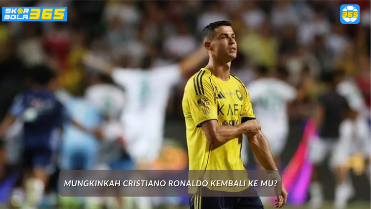 Ilustrasi analisis peluang Cristiano Ronaldo kembali ke Manchester United