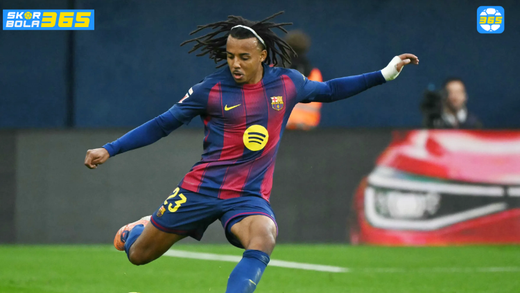 SKOR BOLA 365 analisis penurunan performa Jules Kounde di Barcelona 2026