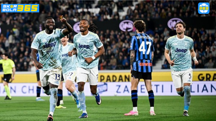 Pemain Juventus selebrasi yakin genggam tiket Liga Champions versi SKOR BOLA 365