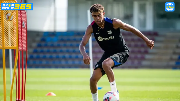 Lamine Yamal latihan lapangan SKOR BOLA 365 Spanyol Piala Dunia 2026