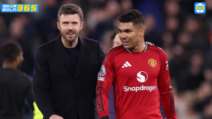 Casemiro beri dukungan kepada Man United pertahankan Michael Carrick karena gaya kepelatihan mirip Ancelotti, laporan SKOR BOLA 365