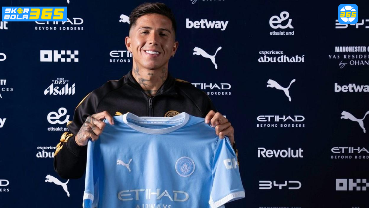 Manchester City Resmi Datangkan Enzo Fernandez dari Chelsea